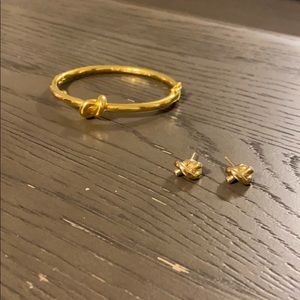 Kate Spade Knot Bracelet & Earring Set